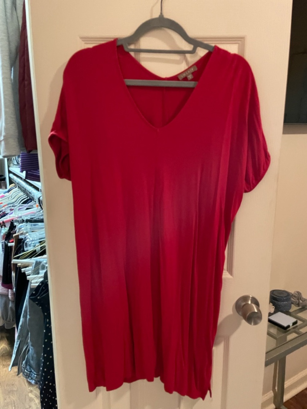 Lilla P Red V-Neck dress